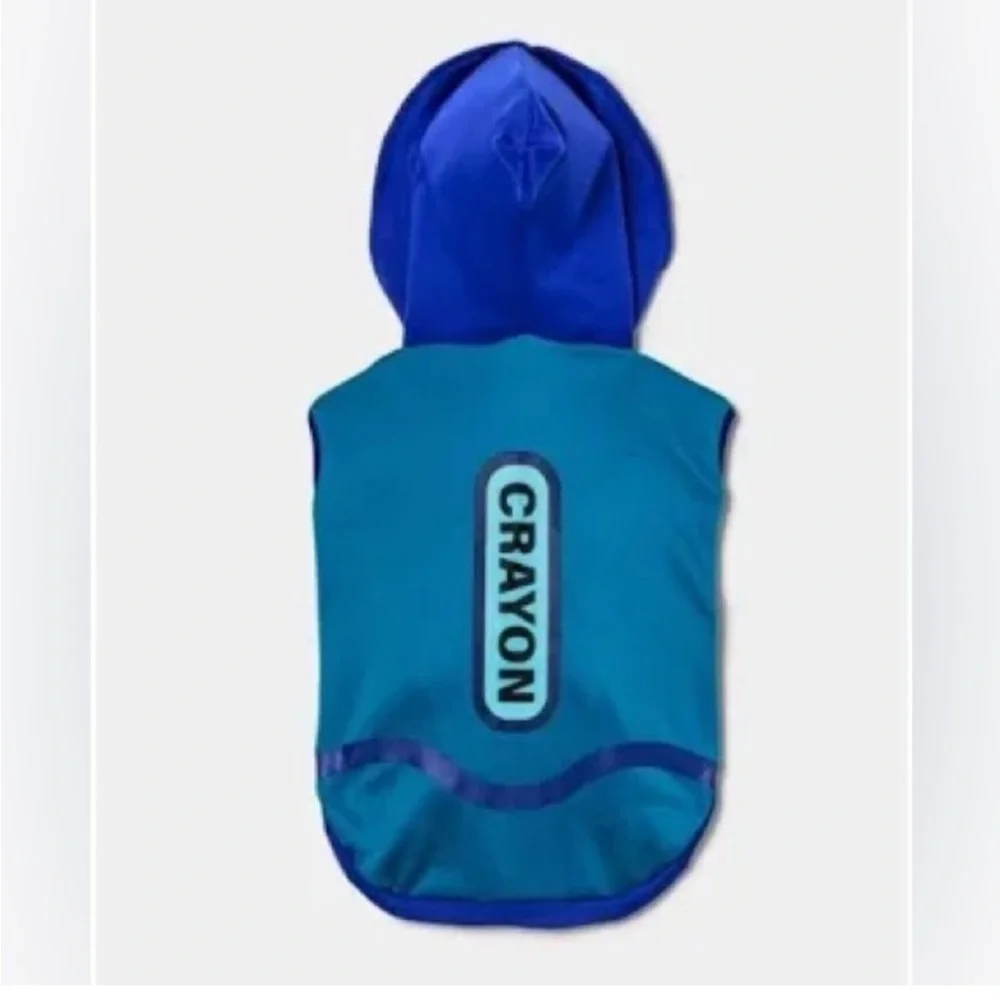 Hyde & Eek! Boutique Halloween Blue Crayon Box Collection Hoodie Dog Costume